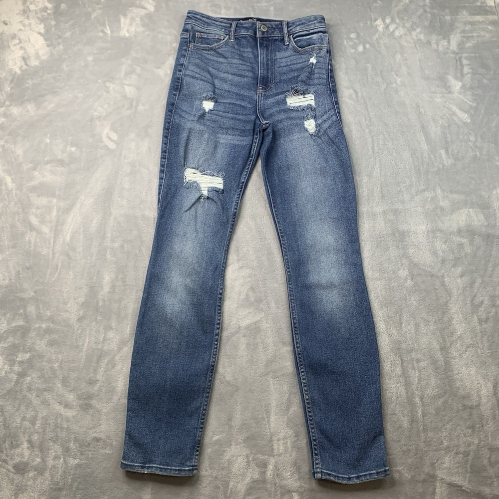 Hollister Women's Jeans Blue Ultra High Rise Skinny Ankle Size 3L 26x29